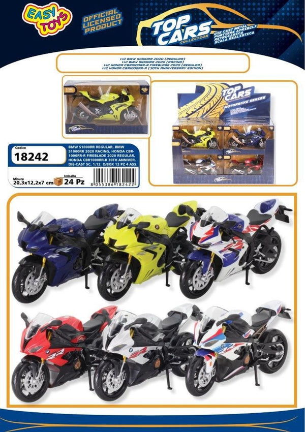 Top Cars, moto BMW assortita giocattolo