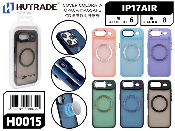 COVER COLORATA OPACA MAGSAFE IP17 AIR – H0015 036229