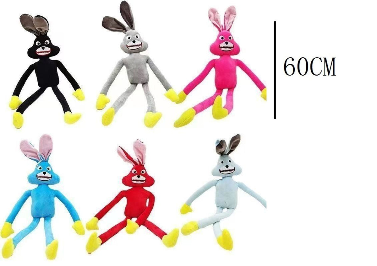 Coniglio in peluche, colori assortiti