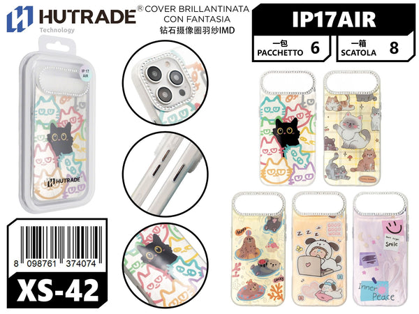 XS-42 COVER BRILLANTINATA CON FANTASIA IP17 AIR