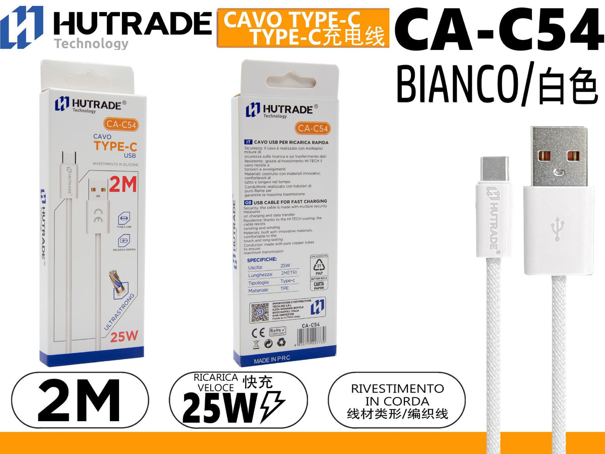 CA-C54 CAVO TYPE-C 2METRI 25W
