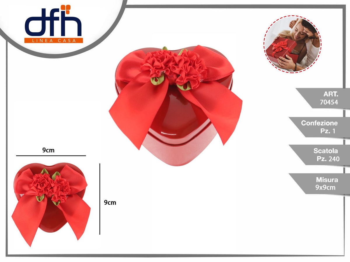 SCATOLA PER SAN VALENTINO 9 cm