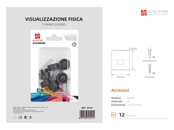Accessori di montaggio per lampade
