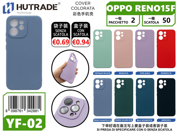 COVER COLORATA TPU OPPO RENO 15F/15FS 5G – YF02 006998