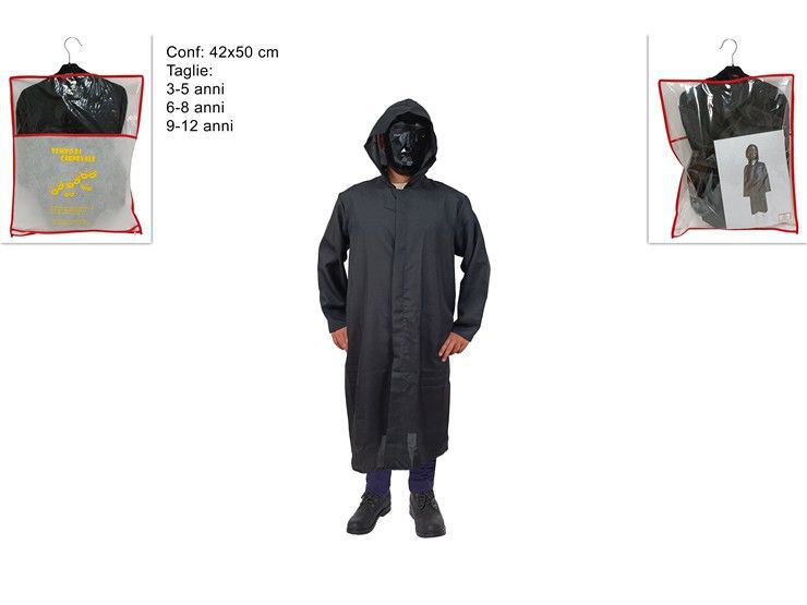 vestito personaggio c maschera bimbo 3mis 3-5 6-8 9-12 (F.4.05)