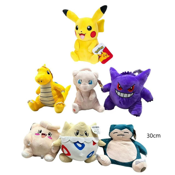 Peluche Pokémon, 30 cm, assortito