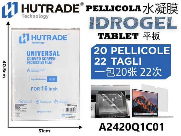 PELLICOLA IDROGEL TABLET LISCIA – A2420Q1C01