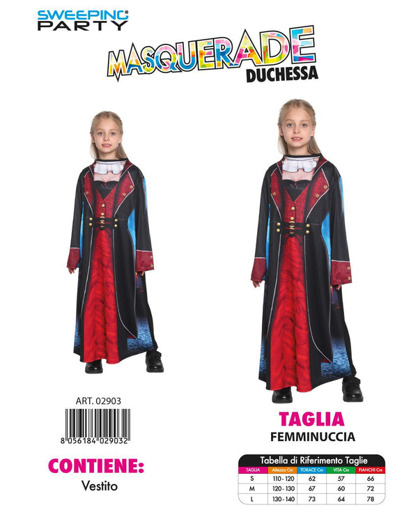 Costume Duchessa 6-14 anni