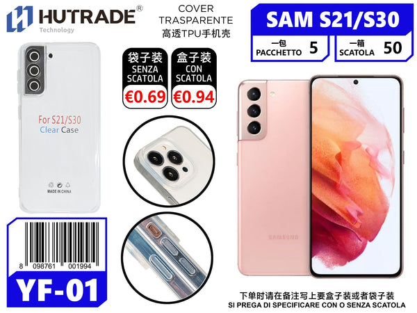 COVER TRASPARENTE S21/S30 – YF01 011531