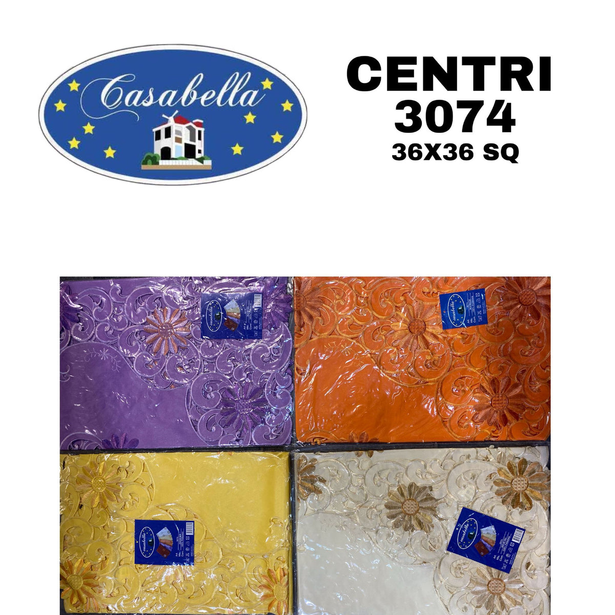 Centrotavola tessile 3074