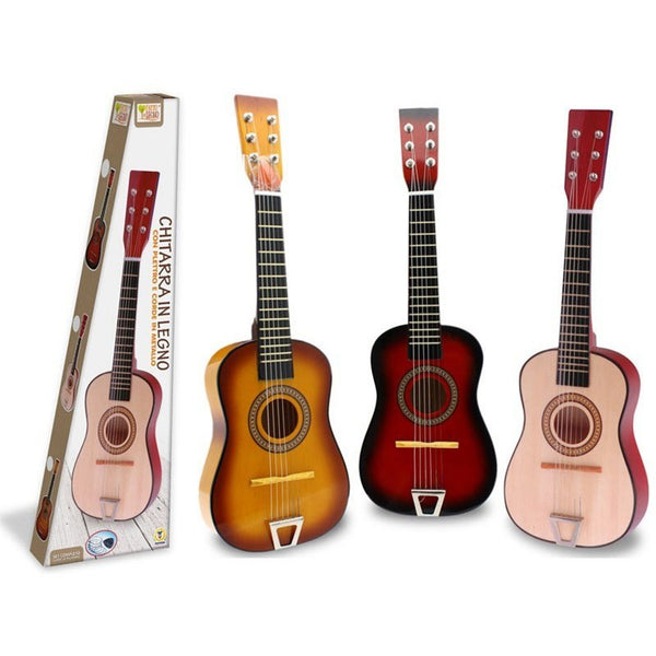 Fatto di Legno, chitarra giocattolo in legno 04099