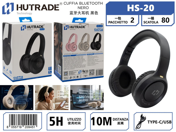 HS-20 CUFFIA BLUETOOTH