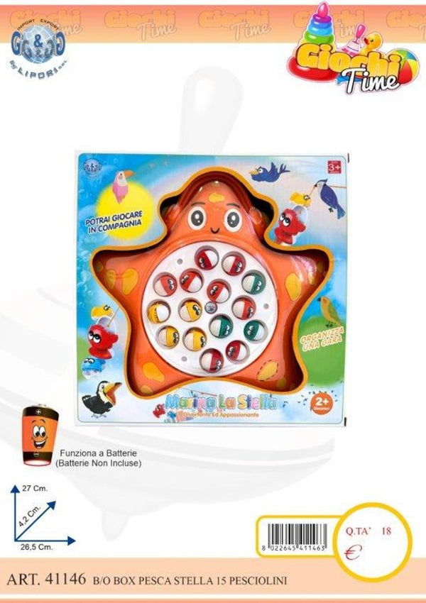 Gioco pesca Stella, 15 pesciolini LIP41146