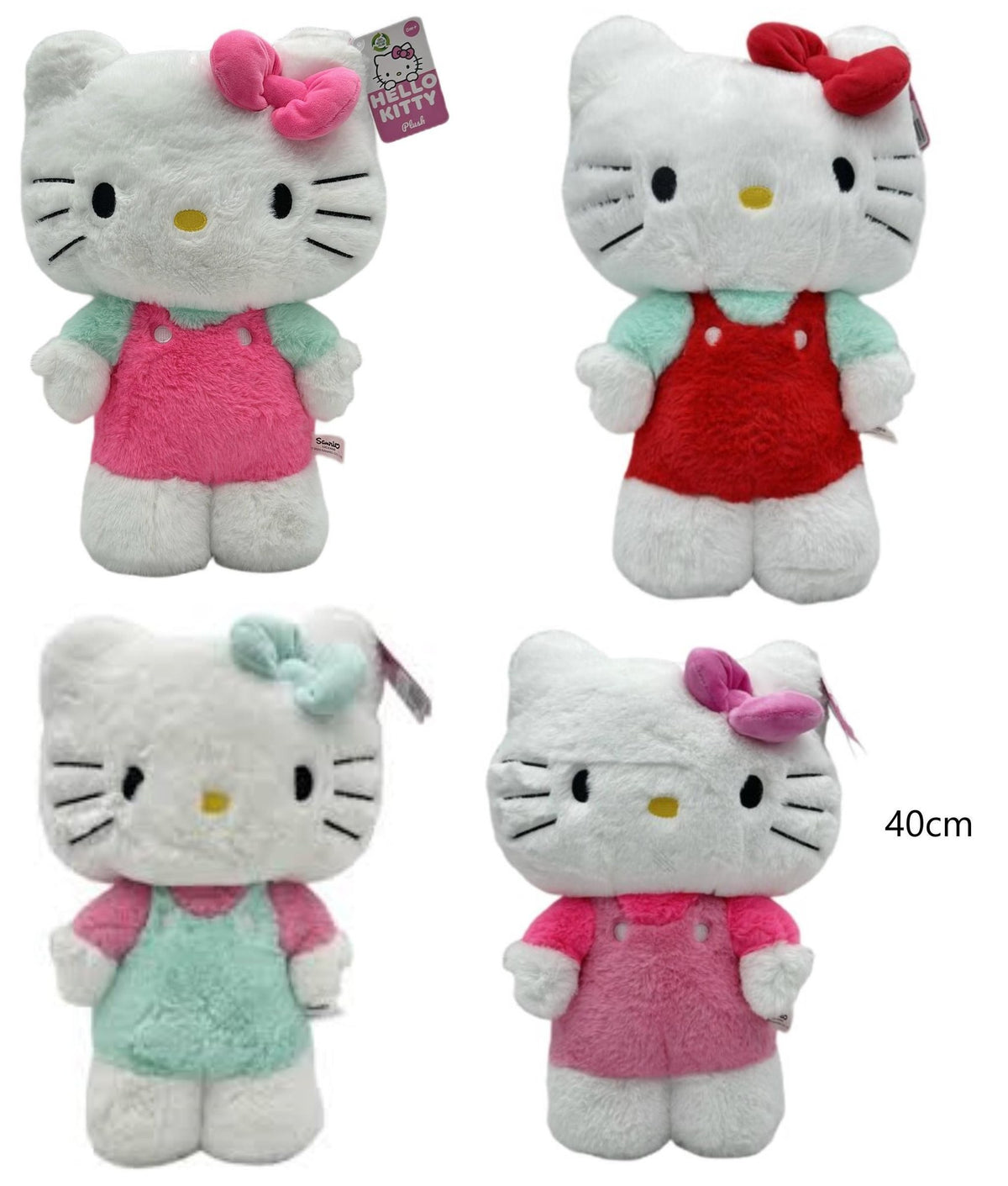Peluche Hello Kitty, 40 cm, assortito