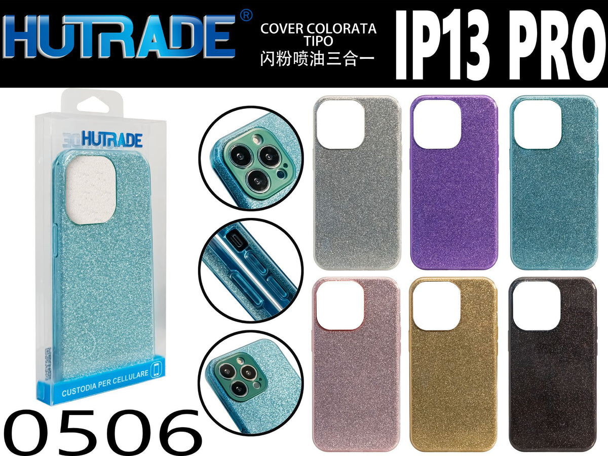 COVER CON BRILLANTINI IP13 PRO – N0506 021007