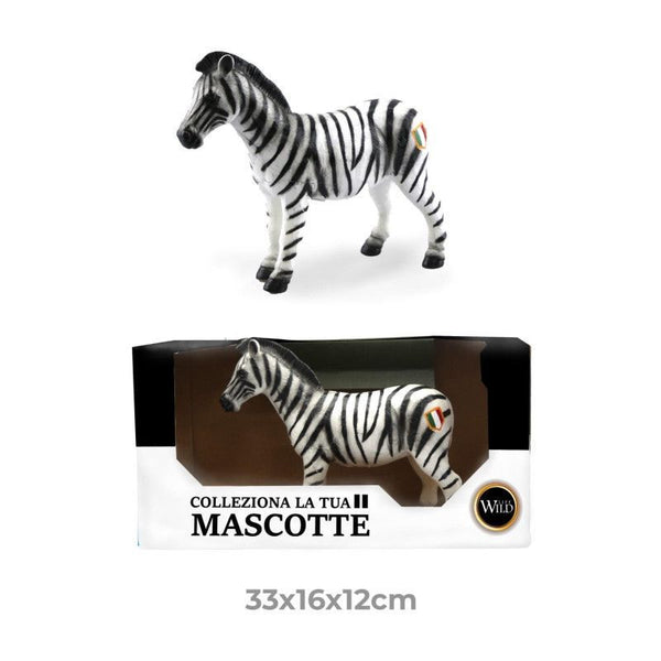 Wild Life Mascotte, zebra giocattolo