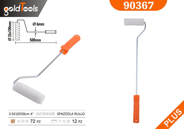 Rulli e ricambi per pittura 3.5×10CM, 50CM – art. 90367