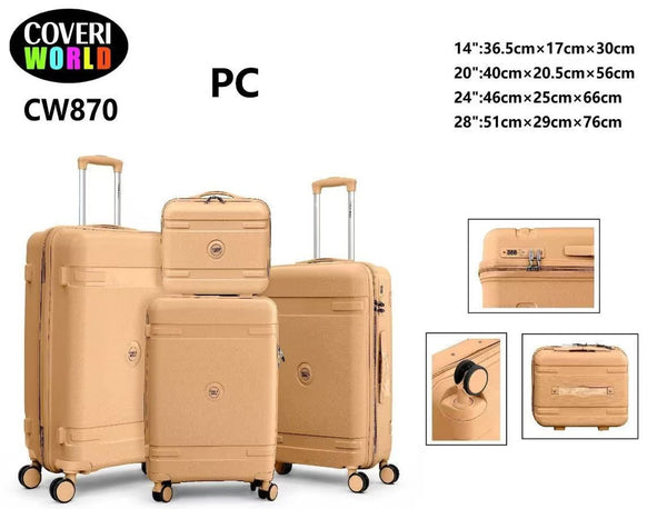 Coveri World CW870, set di 4 pezzi