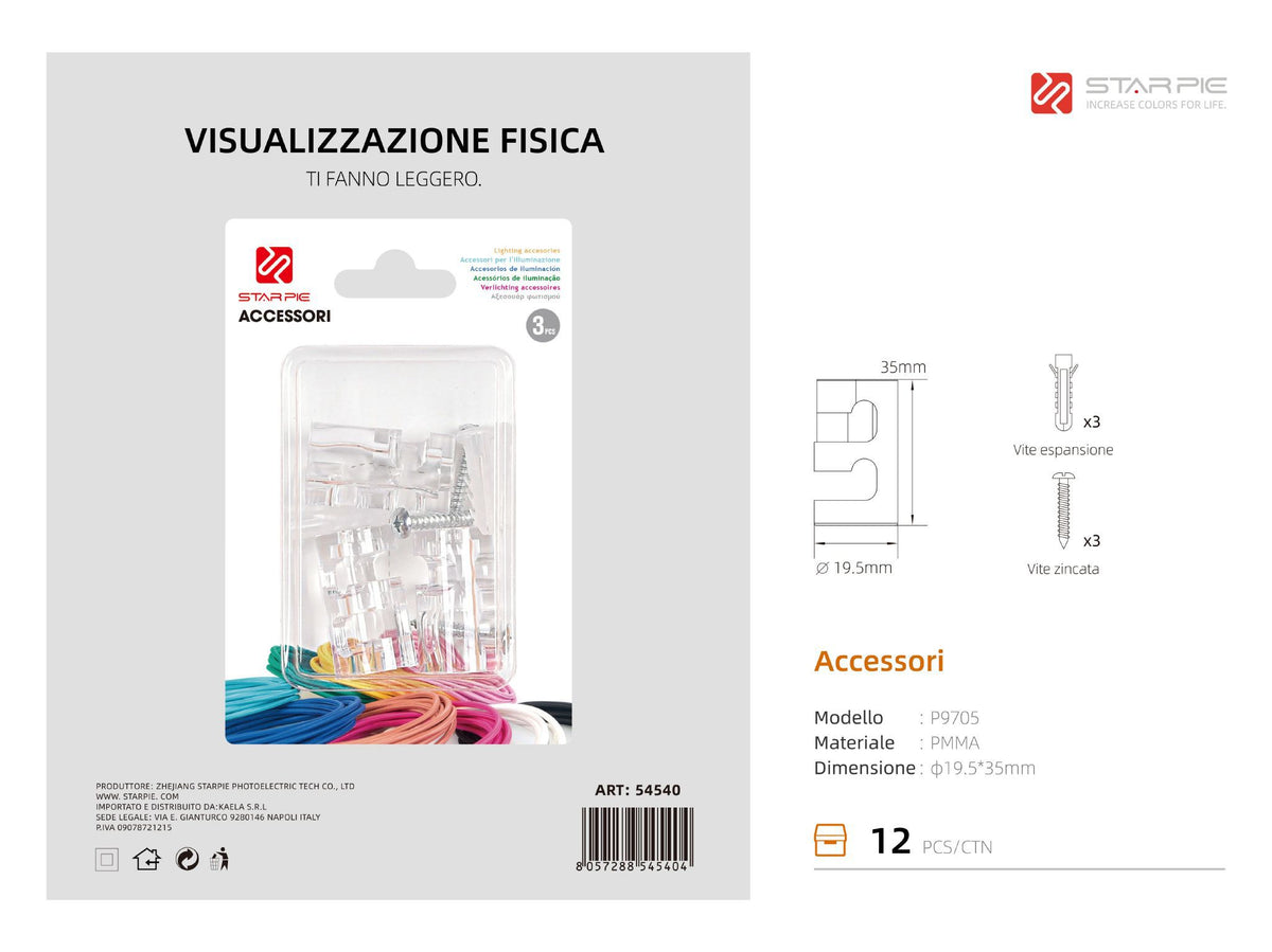 Accessori di montaggio per lampade – art. 54540