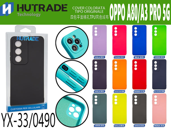 COVER COLORATA OPPO A80 5G/A3 PRO 5G – YX33 000834