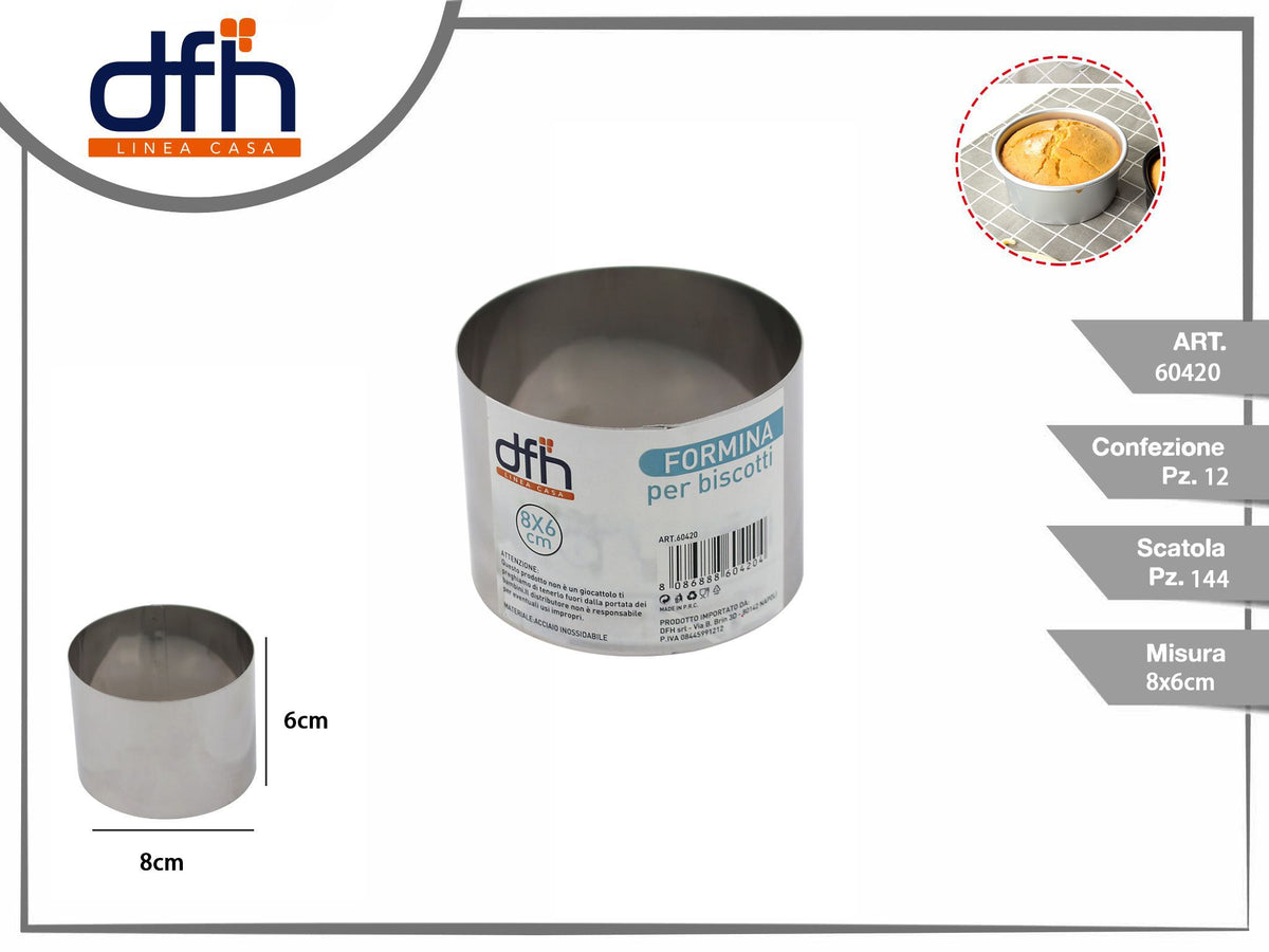 FORMINA PER BISCOTTI 8 6 cm