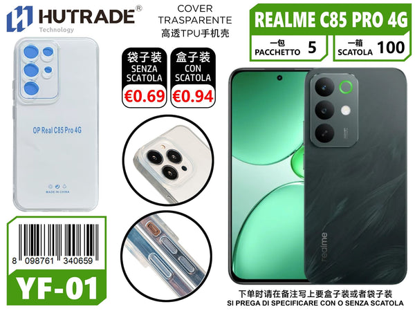 COVER TRASPARENTE REALME C85 PRO 4G