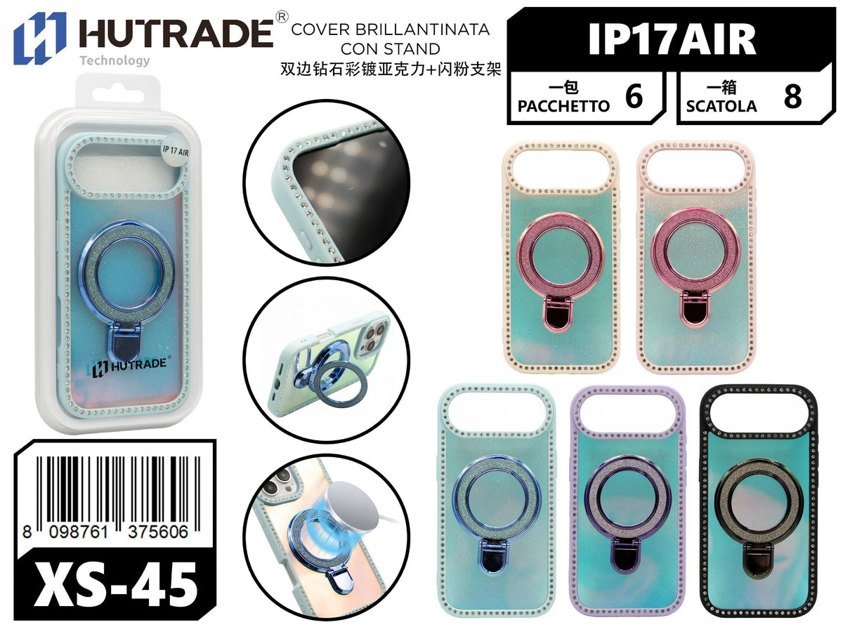 XS-45 COVER BRILLANTINATA CON STAND IP17 AIR