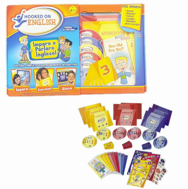 Hooked on English, kit didattico per bambini