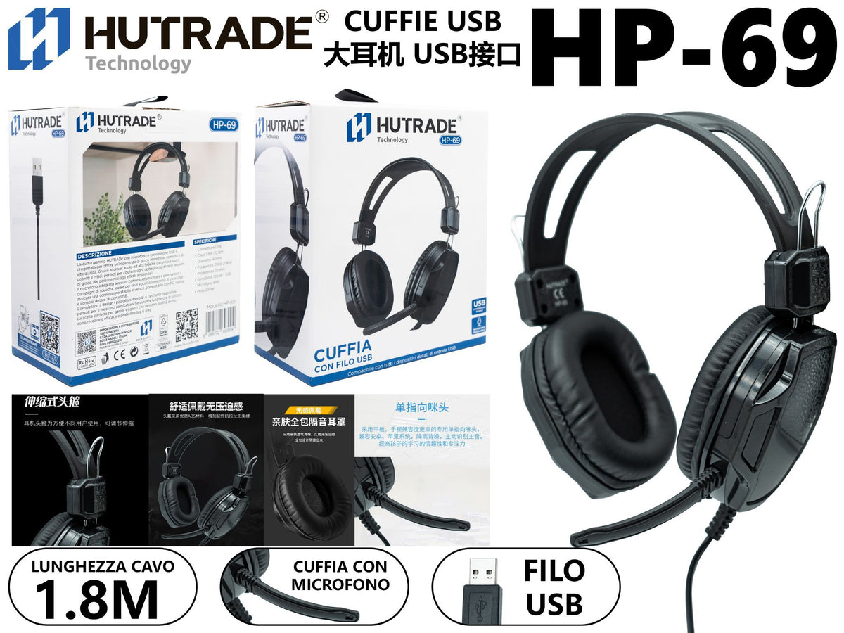HP-69 CUFFIE USB