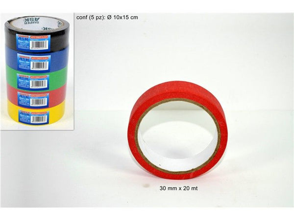 Nastro gommato colorato mm30 × 20mt