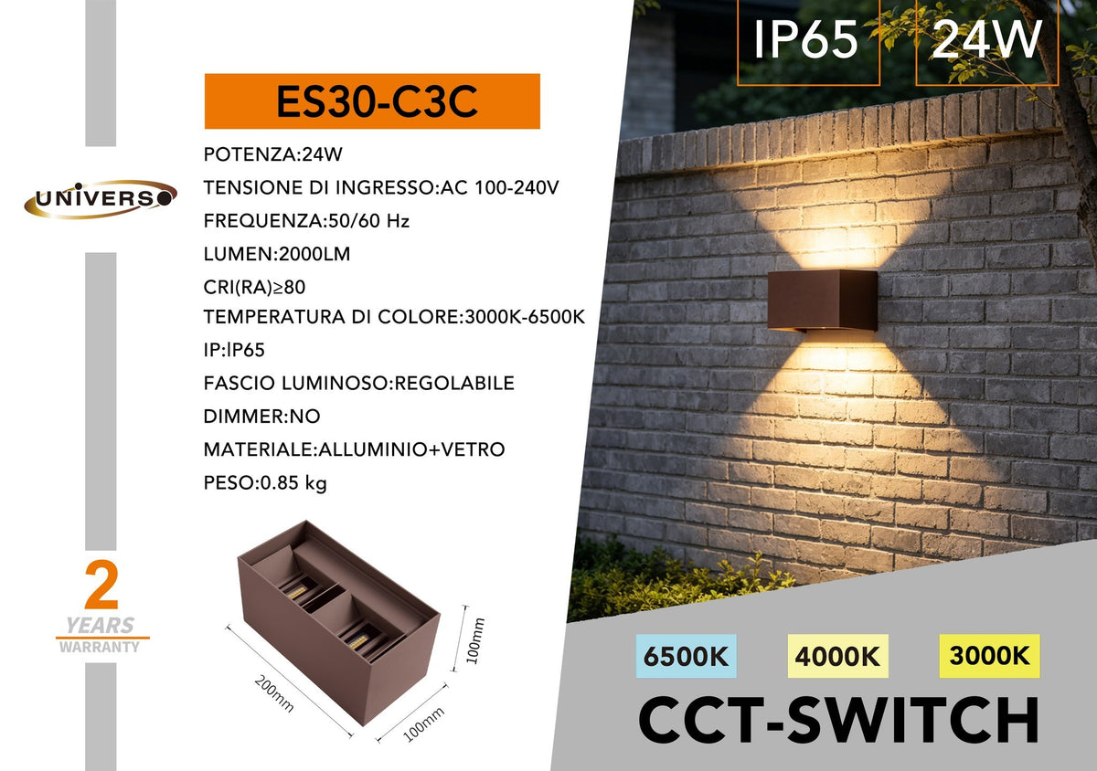 Applique da esterno – ES30-C3C