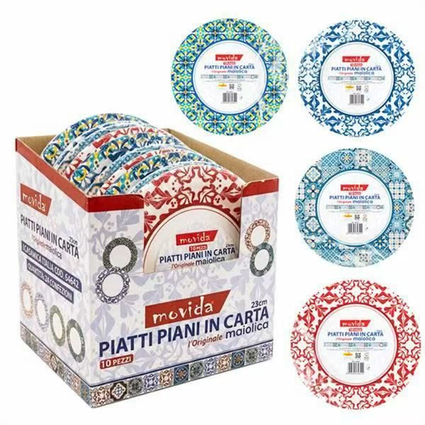 Movida vetri set 10 piatti ca