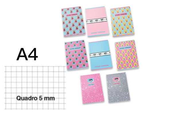 Chiara Ferragni, quaderno maxi 5M