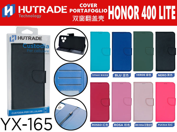 COVER A LIBRO PORTADOCUMENTI CON LACCIO HONOR 400 LITE – YX165 005111