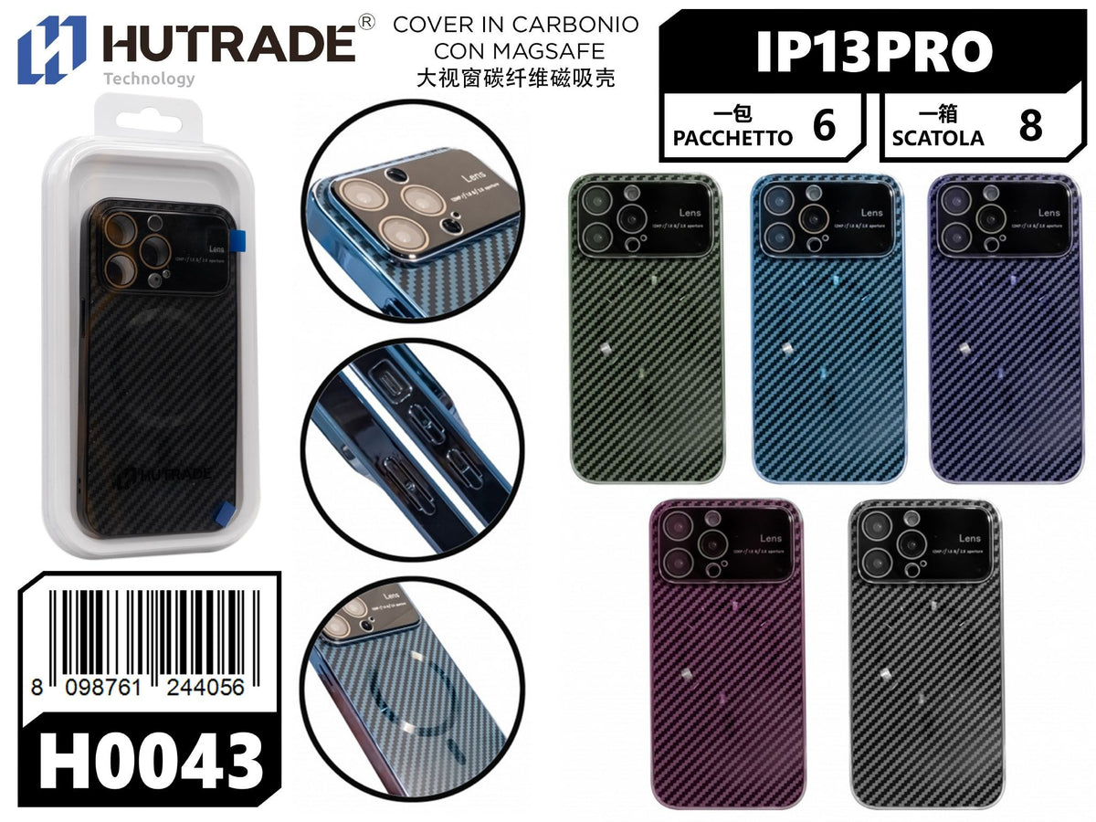 H0043 COVER CARBONIO A MAGSAFE IP13PRO