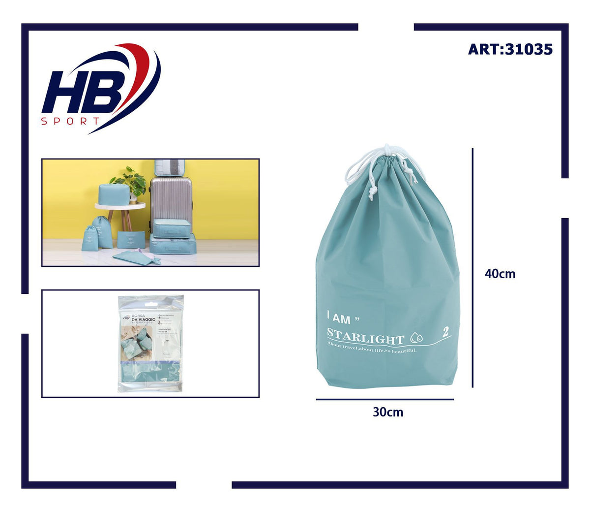BORSA DA VIAGGIO 40 30 cm