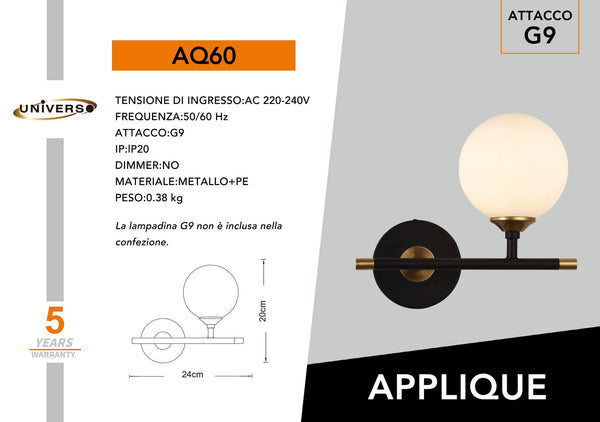 Applique Da Muro Universo – AQ60