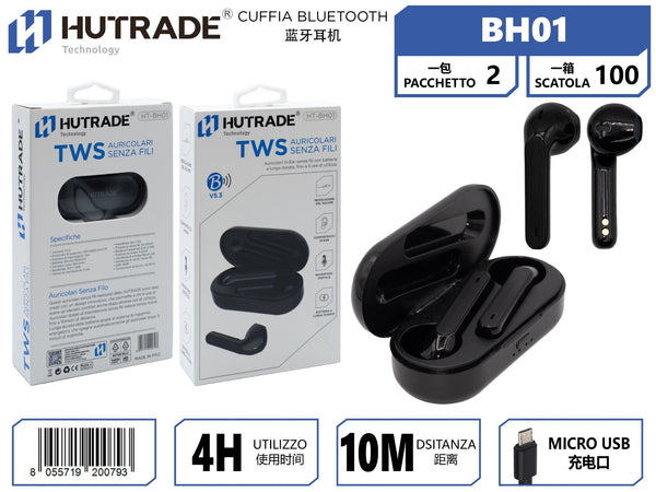 BH-01 CUFFIE BLUETOOTH