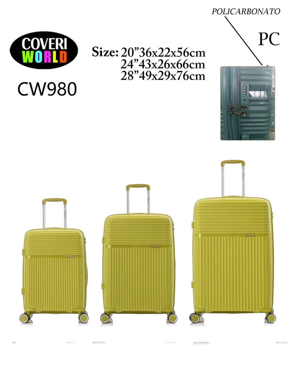 Coveri World CW980, set di 3 pezzi