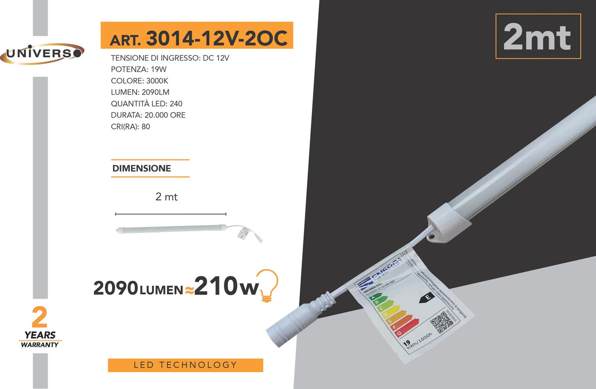 Striscia LED – 3014-12V-2OC / 3014-12V-2ON