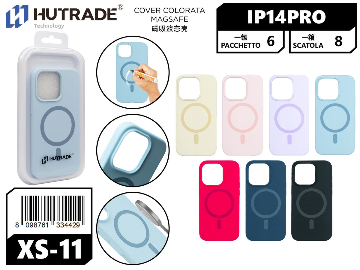XS-11 COVER COLORATA MAGSAFE IP14 PRO