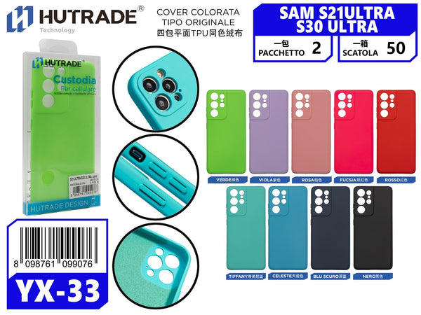 COVER COLORATA S21ULTRA/S30 ULTRA – YX33 000683