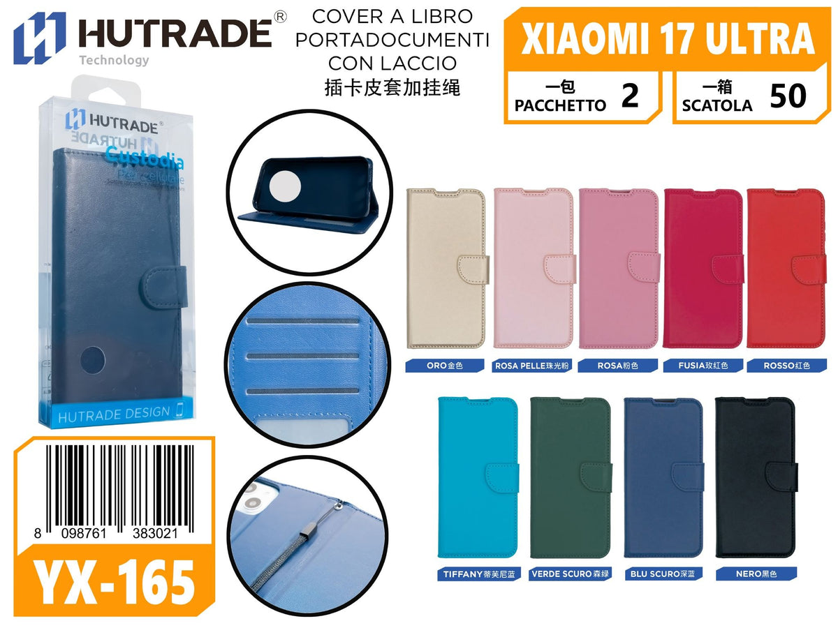 COVER A LIBRO PORTADOCUMENTI CON LACCIO MI 17 ULTRA – YX165 005153