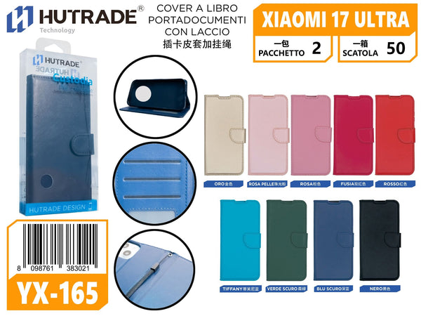 COVER A LIBRO PORTADOCUMENTI CON LACCIO MI 17 ULTRA – YX165 005153