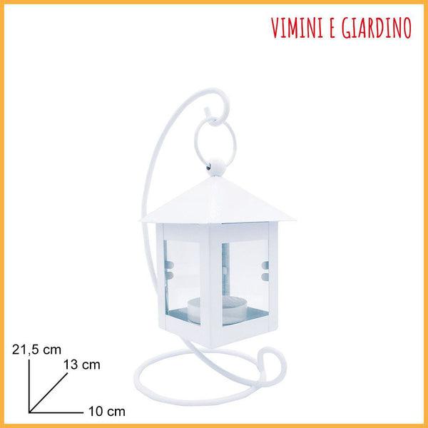 Lanterna portacandela con supporto – 011871