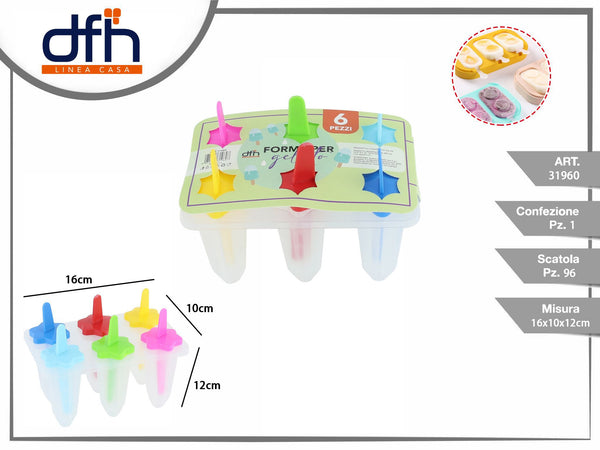 Forme x gelato 6 posti