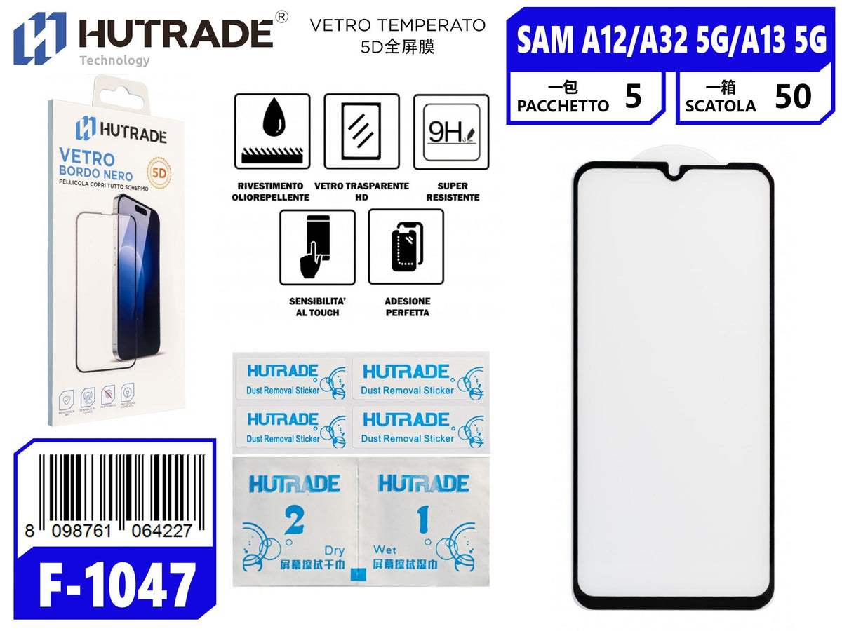 PELLICOLA DI VETRO 5D A12/A32 5G/A13 5G