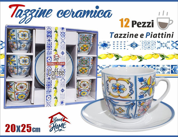 6 tazzine piat artista