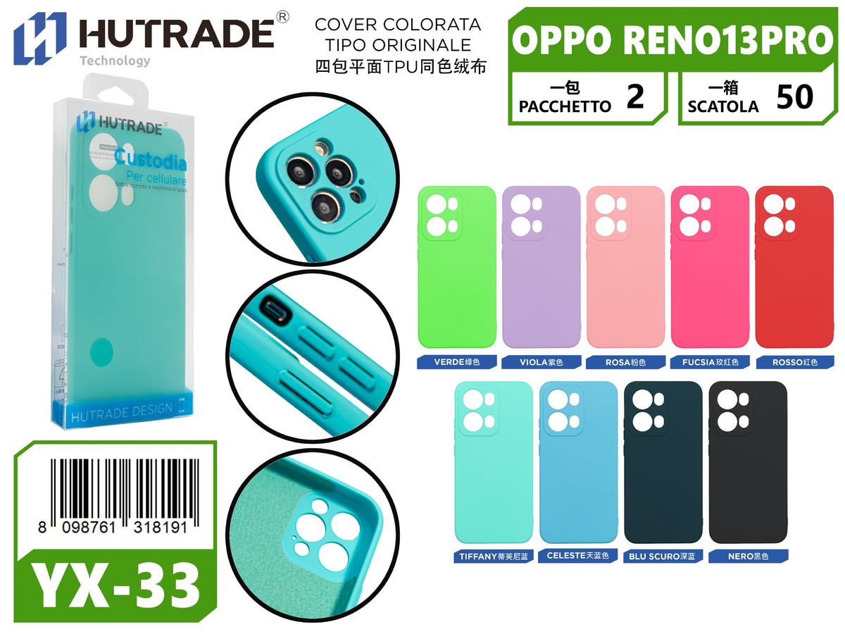 COVER COLORATA OPPO RENO 13 PRO 5G – YX33 000867