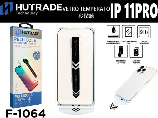 PELLICOLA DI VETRO IP11 PRO/X/XS